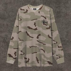 Stussy Men's Camo Long Sleeve